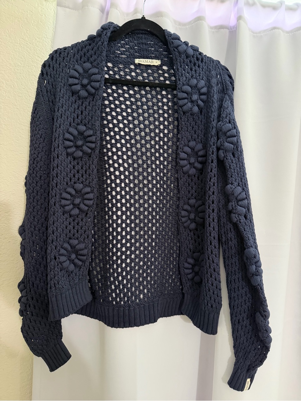 BIAMAR DAISY Cardigan 100% Cotton - Picture 3 of 8
